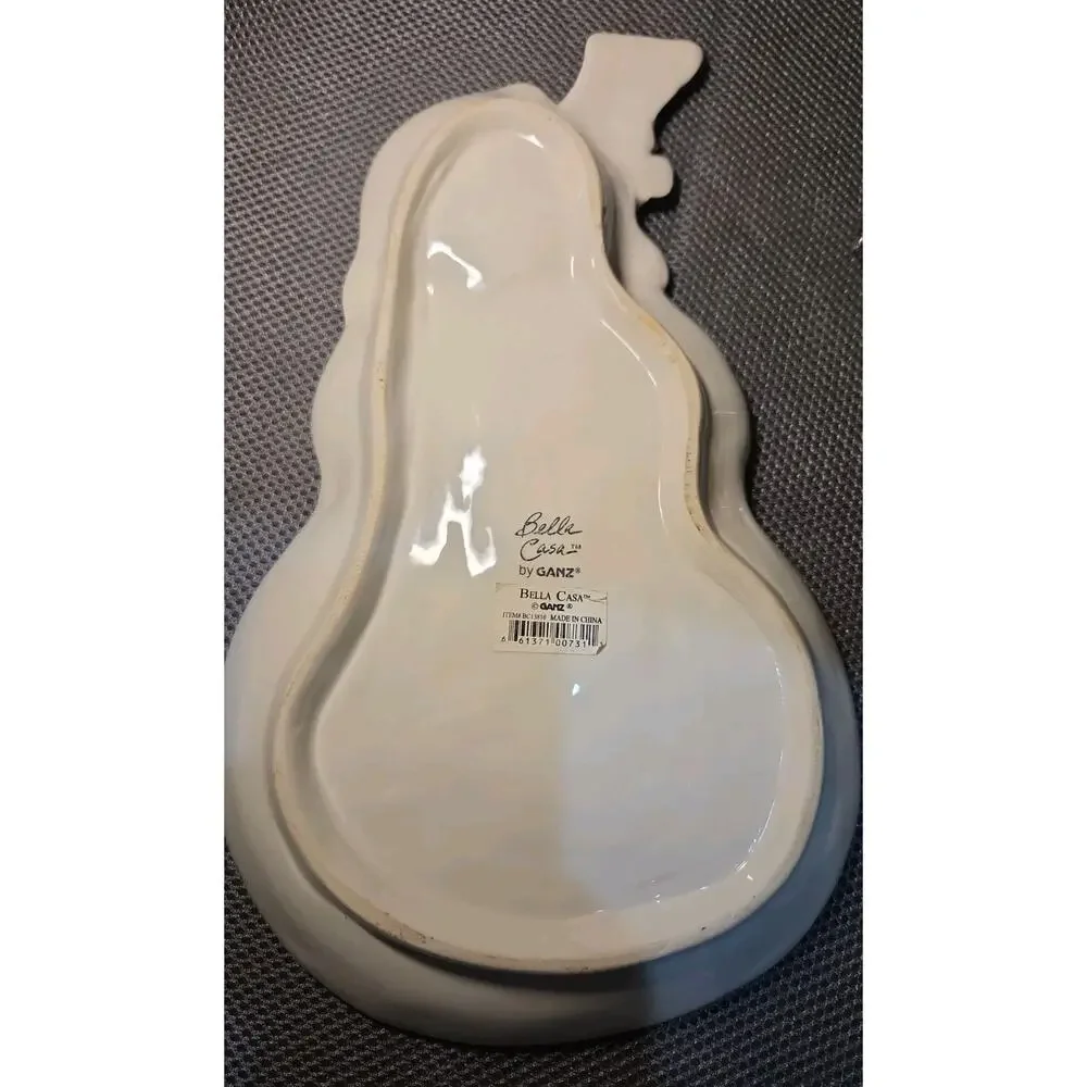Belle Casa By Ganz Snowman Serving Tray 12